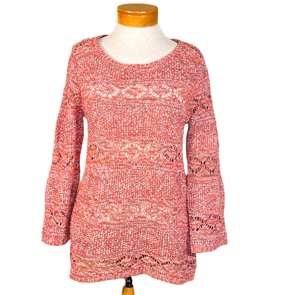 Women’s Soft Surroundings Pullover Multicolored Tunic Sweater Fits XS - S